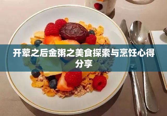 开荤之后金粥之美食探索与烹饪心得分享