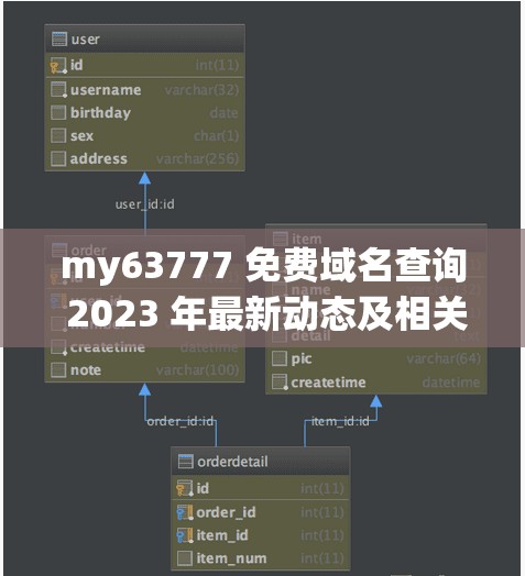 my63777 免费域名查询 2023 年最新动态及相关信息