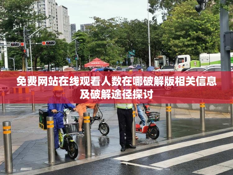 免费网站在线观看人数在哪破解版相关信息及破解途径探讨