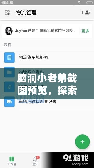 脑洞小老弟截图预览，探索资源管理新维度，开启创意与效率并进之旅
