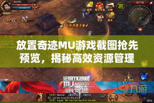 放置奇迹MU游戏截图抢先预览，揭秘高效资源管理的艺术之道