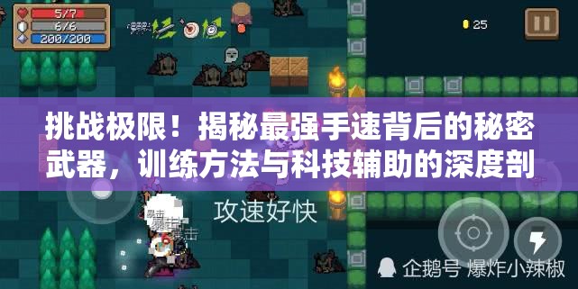 挑战极限！揭秘最强手速背后的秘密武器，训练方法与科技辅助的深度剖析