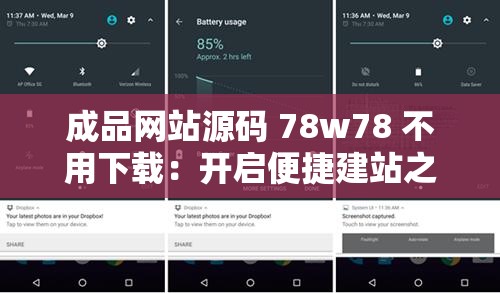 成品网站源码 78w78 不用下载：开启便捷建站之旅