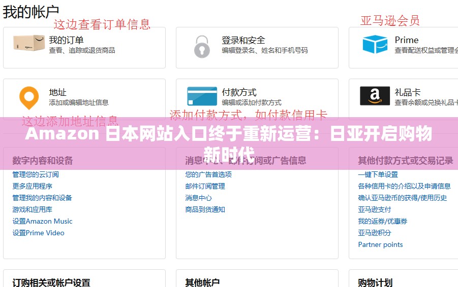 Amazon 日本网站入口终于重新运营：日亚开启购物新时代