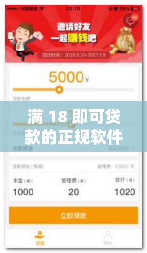 满 18 即可贷款的正规软件：开启便捷金融服务之门