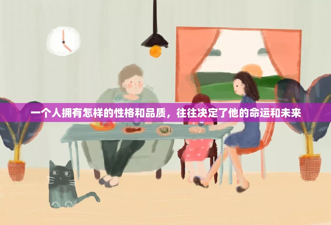 一个人拥有怎样的性格和品质，往往决定了他的命运和未来