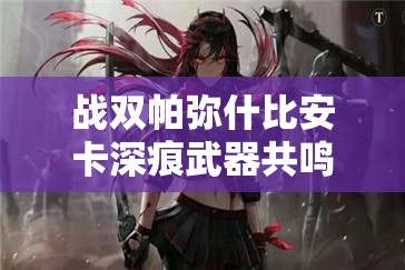 战双帕弥什比安卡深痕武器共鸣选择推荐及高效资源管理策略