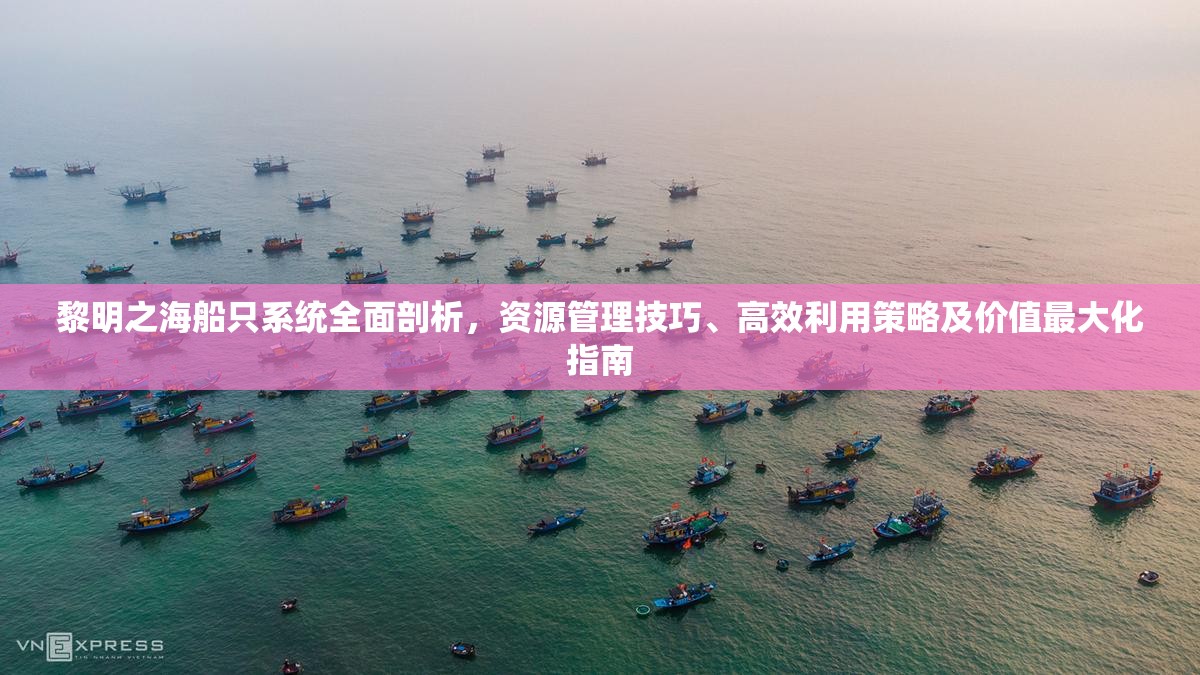 黎明之海船只系统全面剖析，资源管理技巧、高效利用策略及价值最大化指南