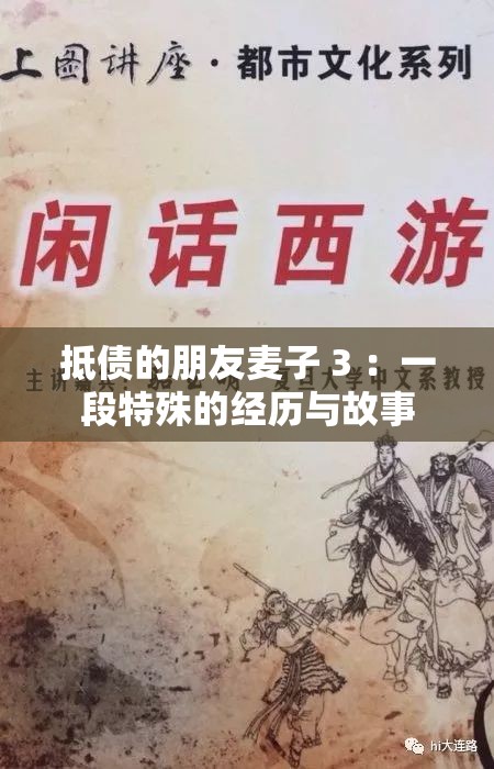 抵债的朋友麦子 3 ：一段特殊的经历与故事