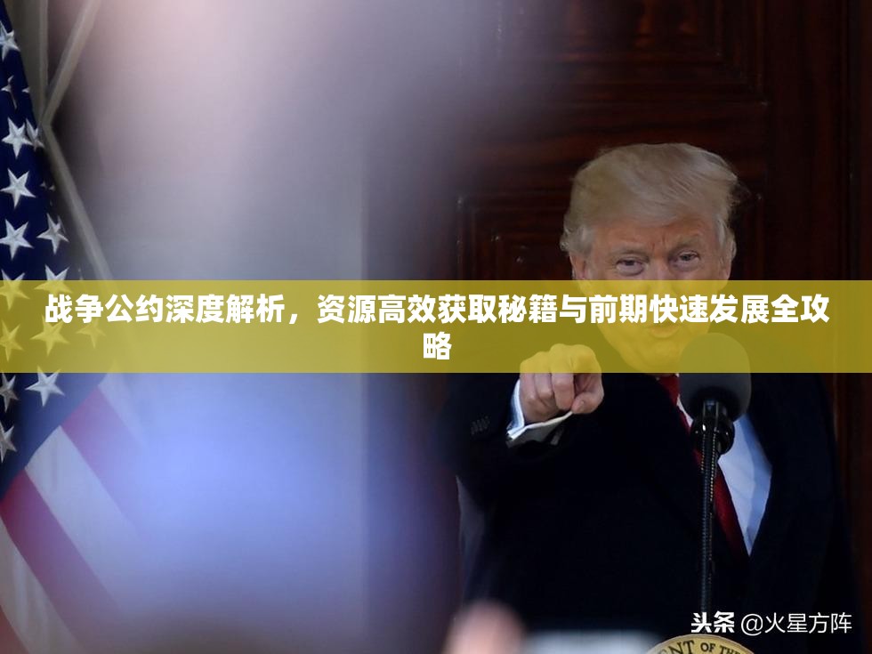 战争公约深度解析，资源高效获取秘籍与前期快速发展全攻略