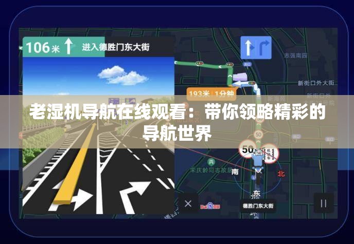 老湿机导航在线观看：带你领略精彩的导航世界