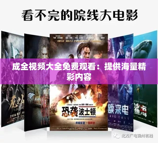 成全视频大全免费观看：提供海量精彩内容