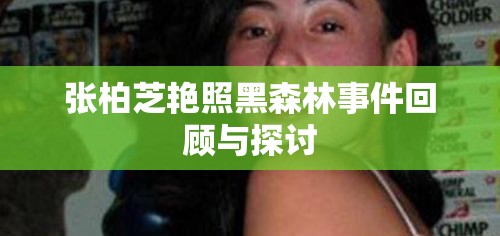 张柏芝艳照黑森林事件回顾与探讨