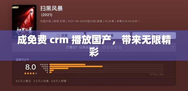 成免费 crm 播放国产，带来无限精彩