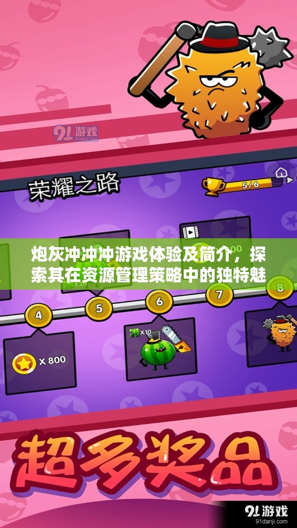 炮灰冲冲冲游戏体验及简介，探索其在资源管理策略中的独特魅力与重要性