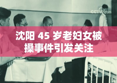 沈阳 45 岁老妇女被搡事件引发关注