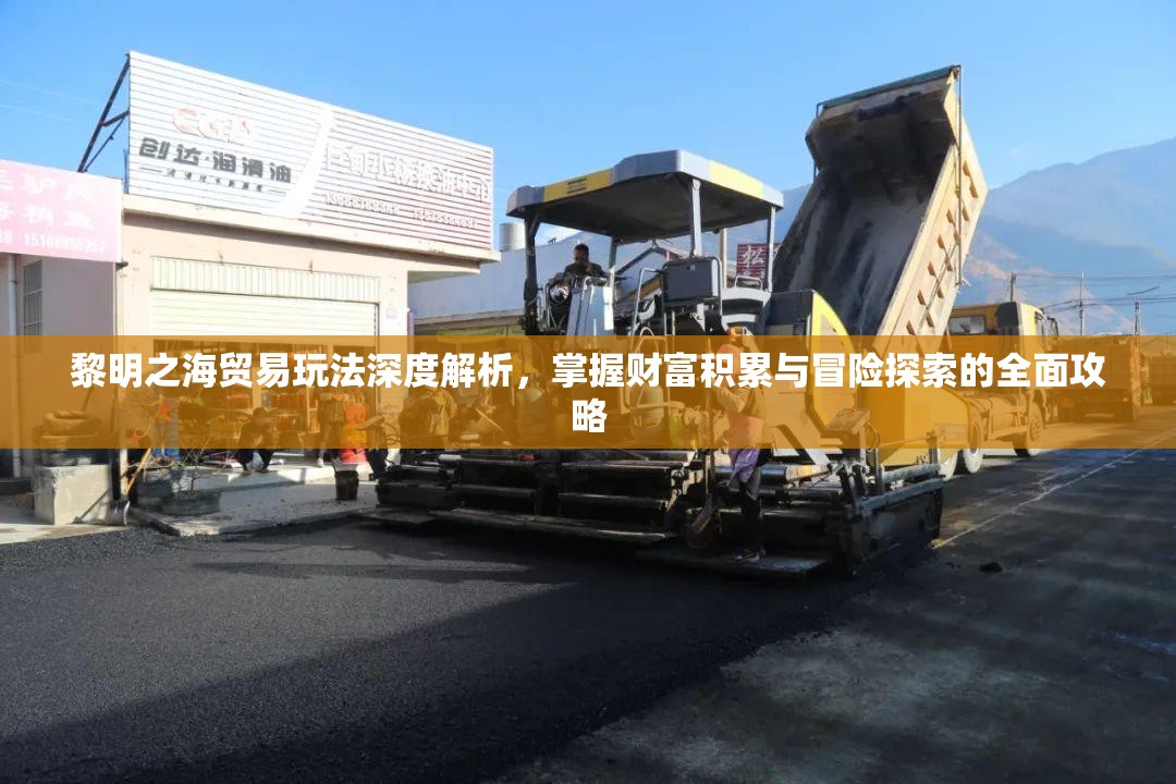 黎明之海贸易玩法深度解析，掌握财富积累与冒险探索的全面攻略