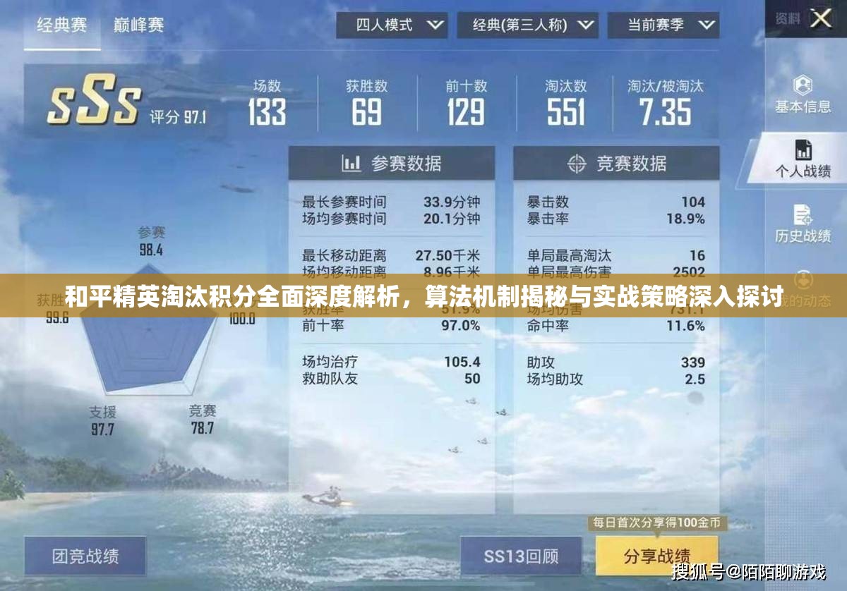 和平精英淘汰积分全面深度解析，算法机制揭秘与实战策略深入探讨