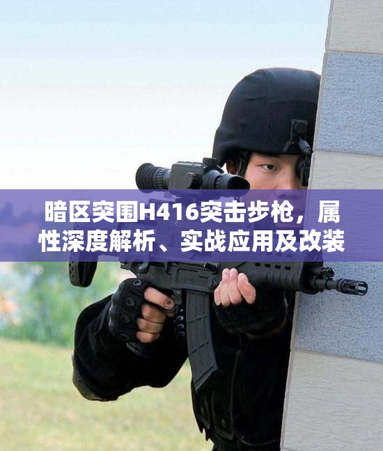 暗区突围H416突击步枪，属性深度解析、实战应用及改装潜力探讨