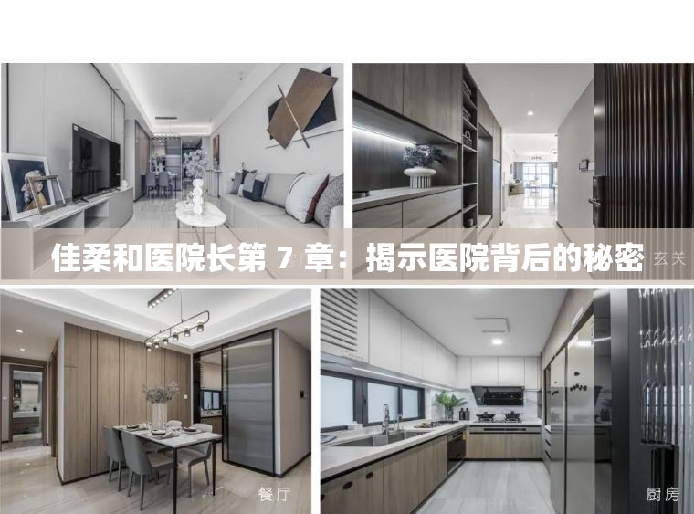 佳柔和医院长第 7 章：揭示医院背后的秘密