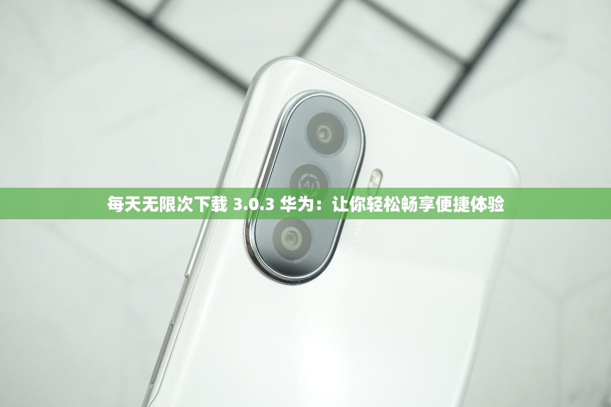 每天无限次下载 3.0.3 华为：让你轻松畅享便捷体验