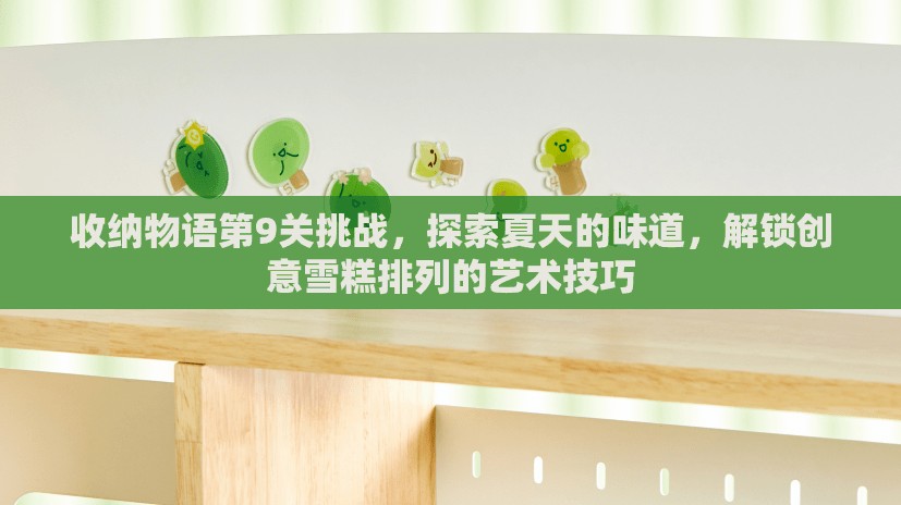 收纳物语第9关挑战，探索夏天的味道，解锁创意雪糕排列的艺术技巧