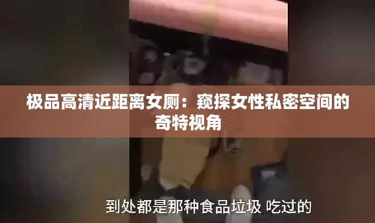 极品高清近距离女厕：窥探女性私密空间的奇特视角