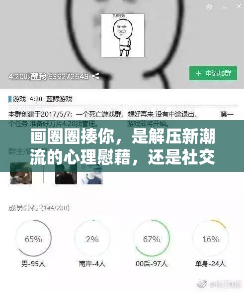 画圈圈揍你，是解压新潮流的心理慰藉，还是社交互动中的新型毒瘤？