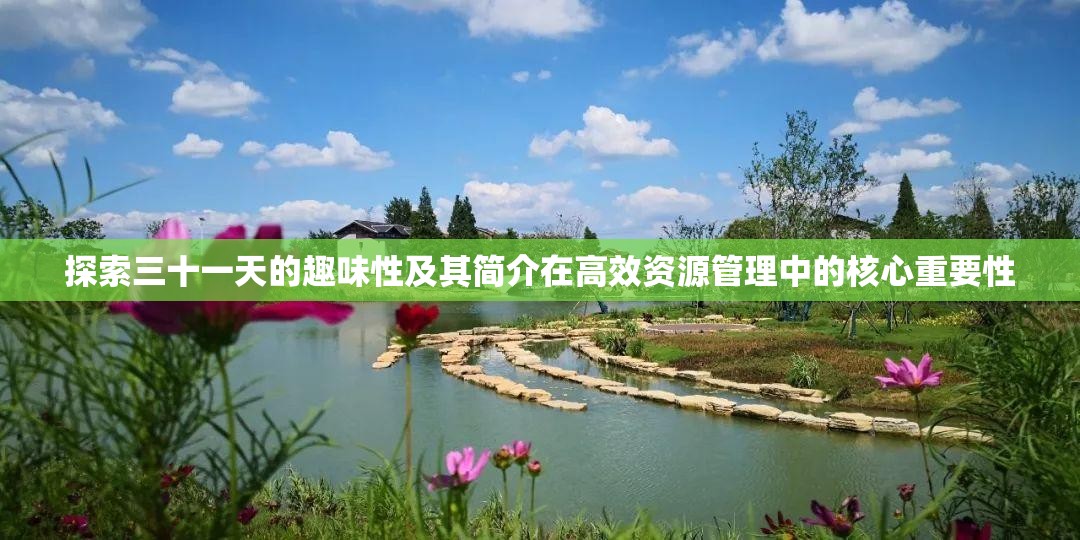 探索三十一天的趣味性及其简介在高效资源管理中的核心重要性