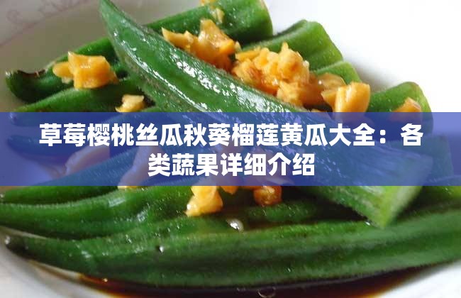 草莓樱桃丝瓜秋葵榴莲黄瓜大全：各类蔬果详细介绍