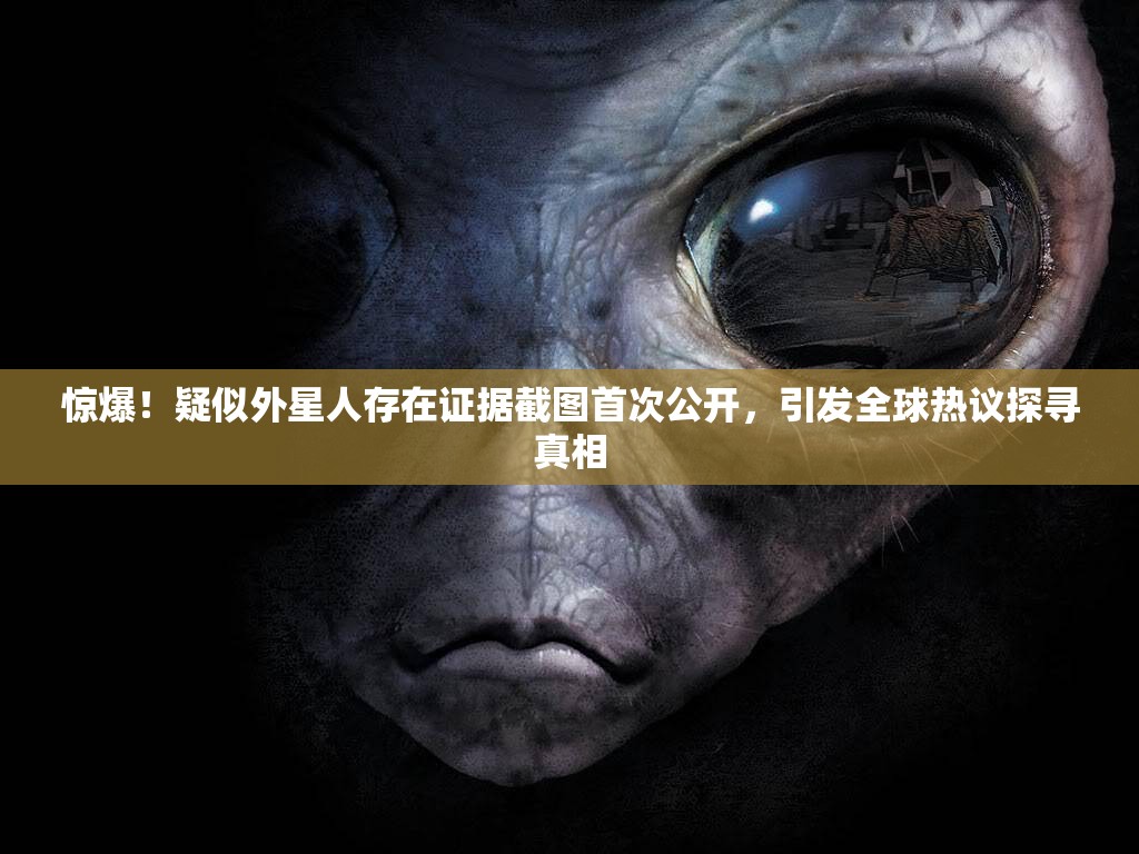 惊爆！疑似外星人存在证据截图首次公开，引发全球热议探寻真相