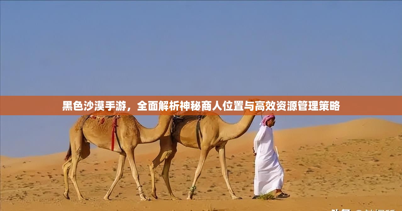 黑色沙漠手游，全面解析神秘商人位置与高效资源管理策略