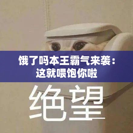 饿了吗本王霸气来袭：这就喂饱你啦