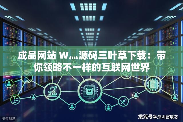 成品网站 W灬源码三叶草下载：带你领略不一样的互联网世界
