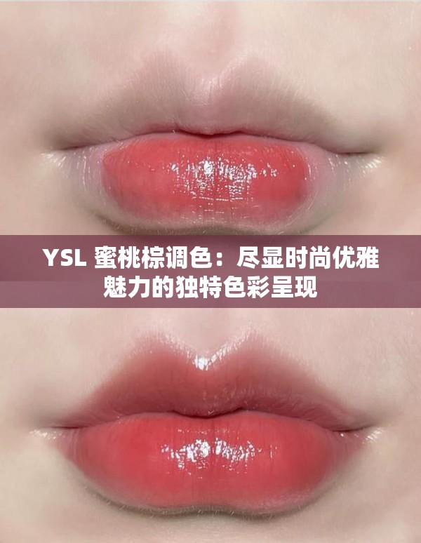 YSL 蜜桃棕调色：尽显时尚优雅魅力的独特色彩呈现
