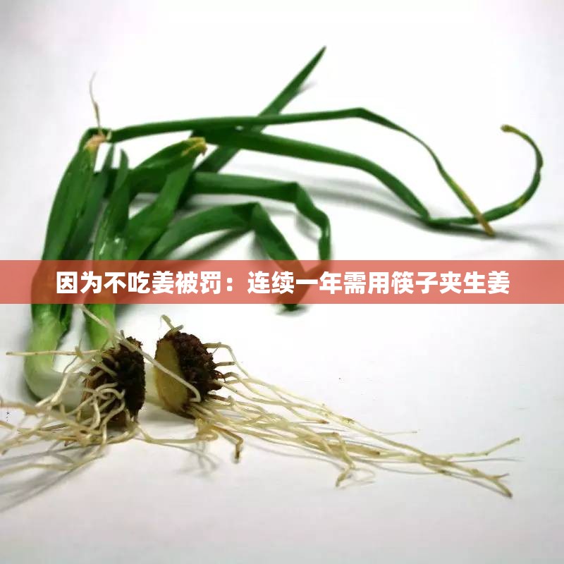 因为不吃姜被罚：连续一年需用筷子夹生姜