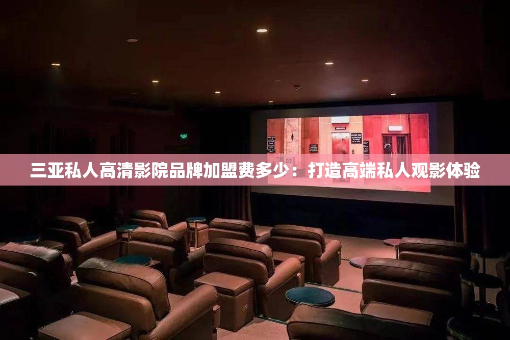 三亚私人高清影院品牌加盟费多少：打造高端私人观影体验