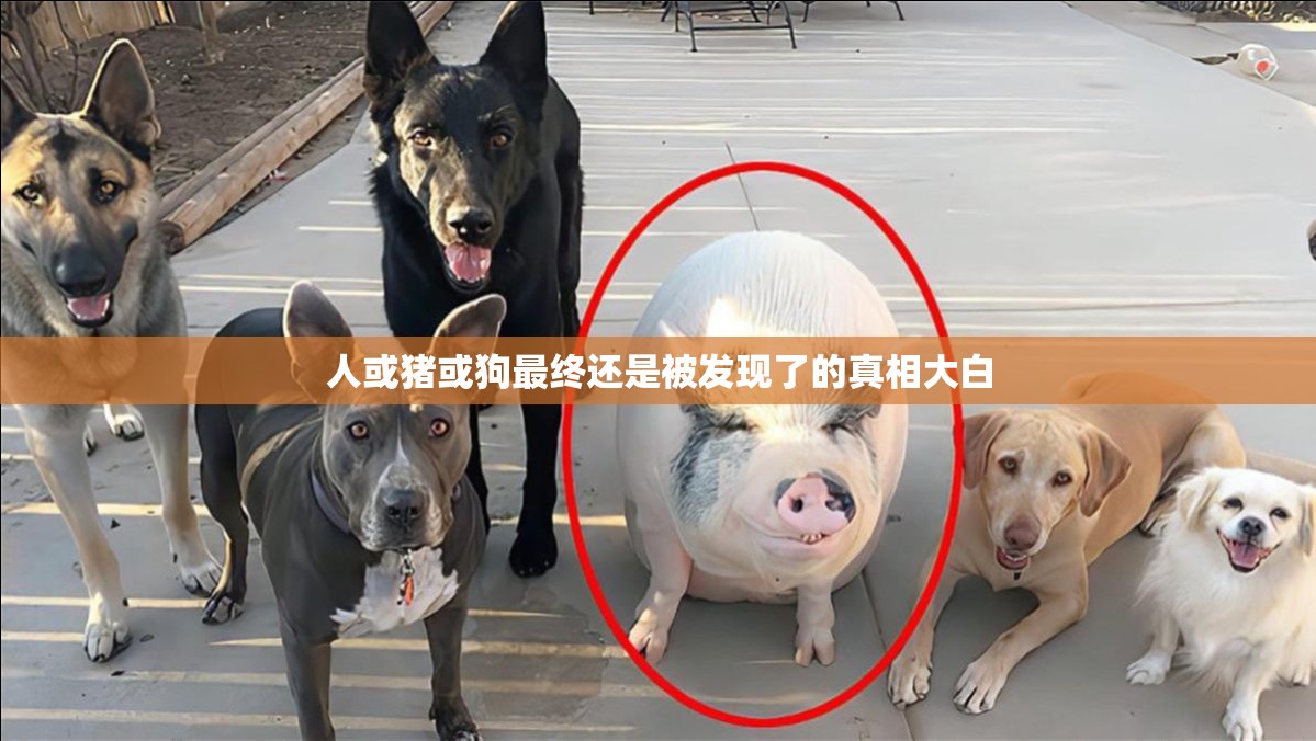人或猪或狗最终还是被发现了的真相大白