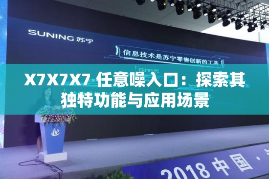 X7X7X7 任意噪入口：探索其独特功能与应用场景