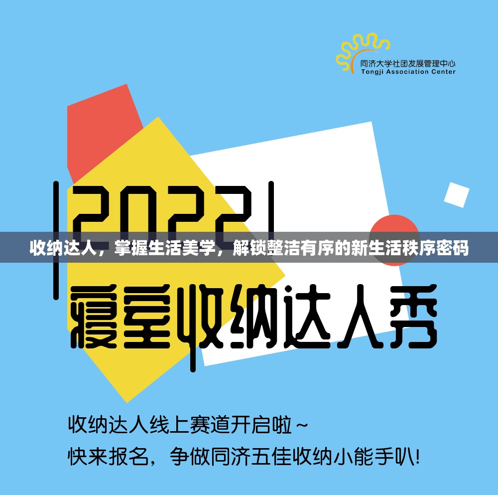 收纳达人，掌握生活美学，解锁整洁有序的新生活秩序密码