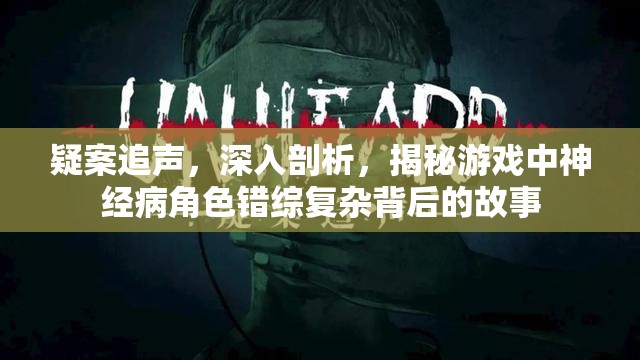 疑案追声，深入剖析，揭秘游戏中神经病角色错综复杂背后的故事