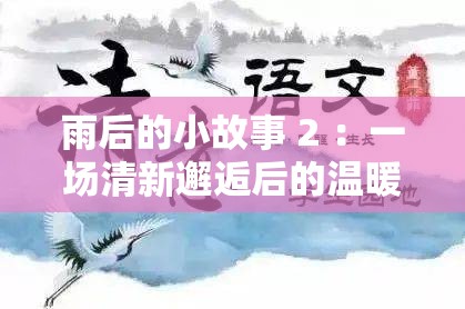 雨后的小故事 2 ：一场清新邂逅后的温暖与感动
