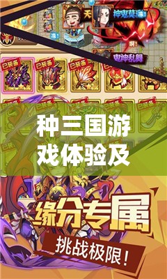 种三国游戏体验及简介，探索其在策略资源管理中的独特魅力与重要性