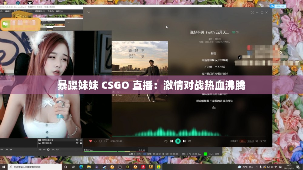 暴躁妹妹 CSGO 直播：激情对战热血沸腾
