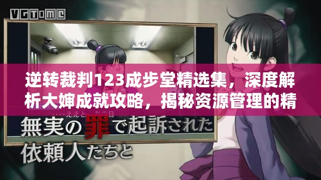 逆转裁判123成步堂精选集，深度解析大婶成就攻略，揭秘资源管理的精妙艺术
