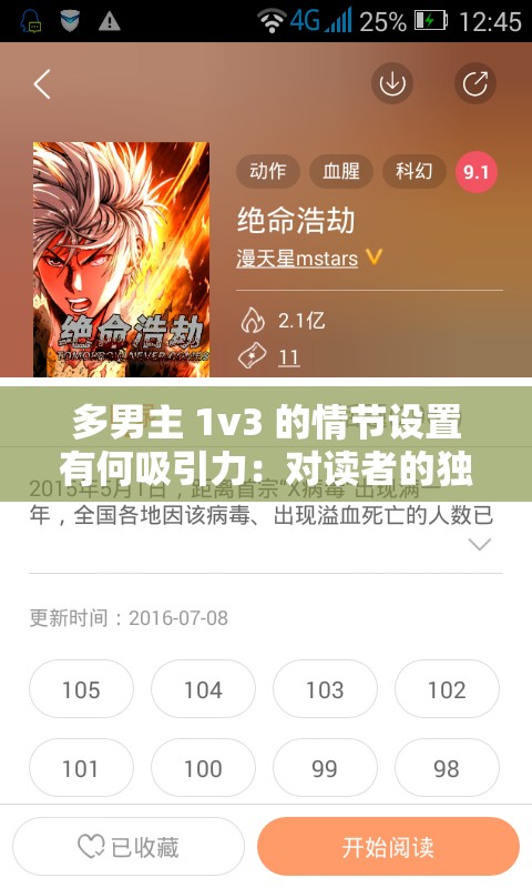 多男主 1v3 的情节设置有何吸引力：对读者的独特魅力所在