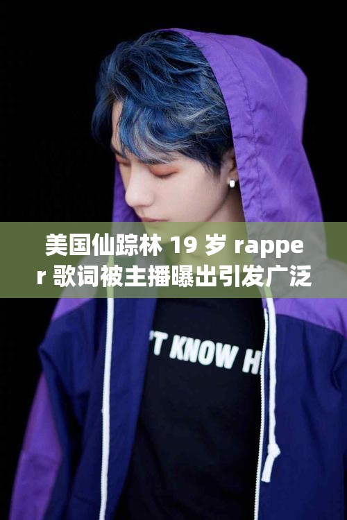 美国仙踪林 19 岁 rapper 歌词被主播曝出引发广泛关注