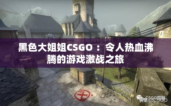 黑色大姐姐CSGO ：令人热血沸腾的游戏激战之旅