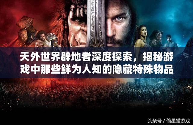天外世界辟地者深度探索，揭秘游戏中那些鲜为人知的隐藏特殊物品