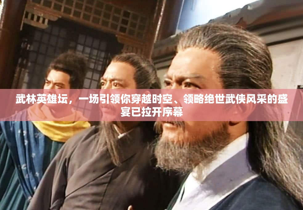武林英雄坛，一场引领你穿越时空、领略绝世武侠风采的盛宴已拉开序幕